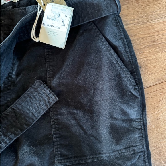 NWT Faherty Women's Crushed Velvet Tie Waist Jogger Garment Dyed / XLarge - Picture 3 of 13